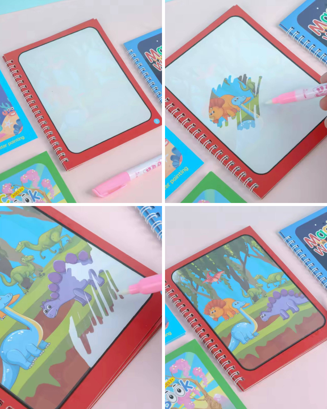 Magic Water Coloring Book