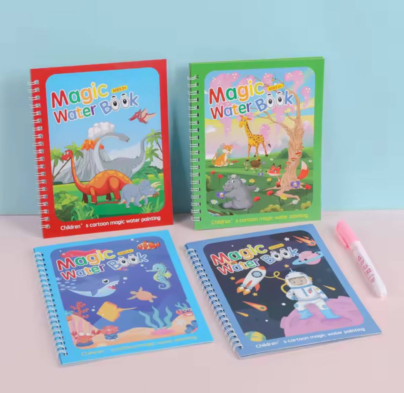 Magic Water Coloring Book